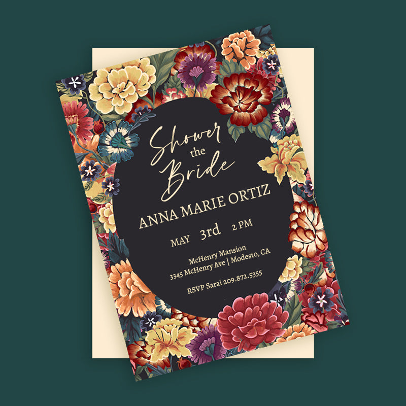 Bridal Shower Invitation Design by Aimee Schreiber