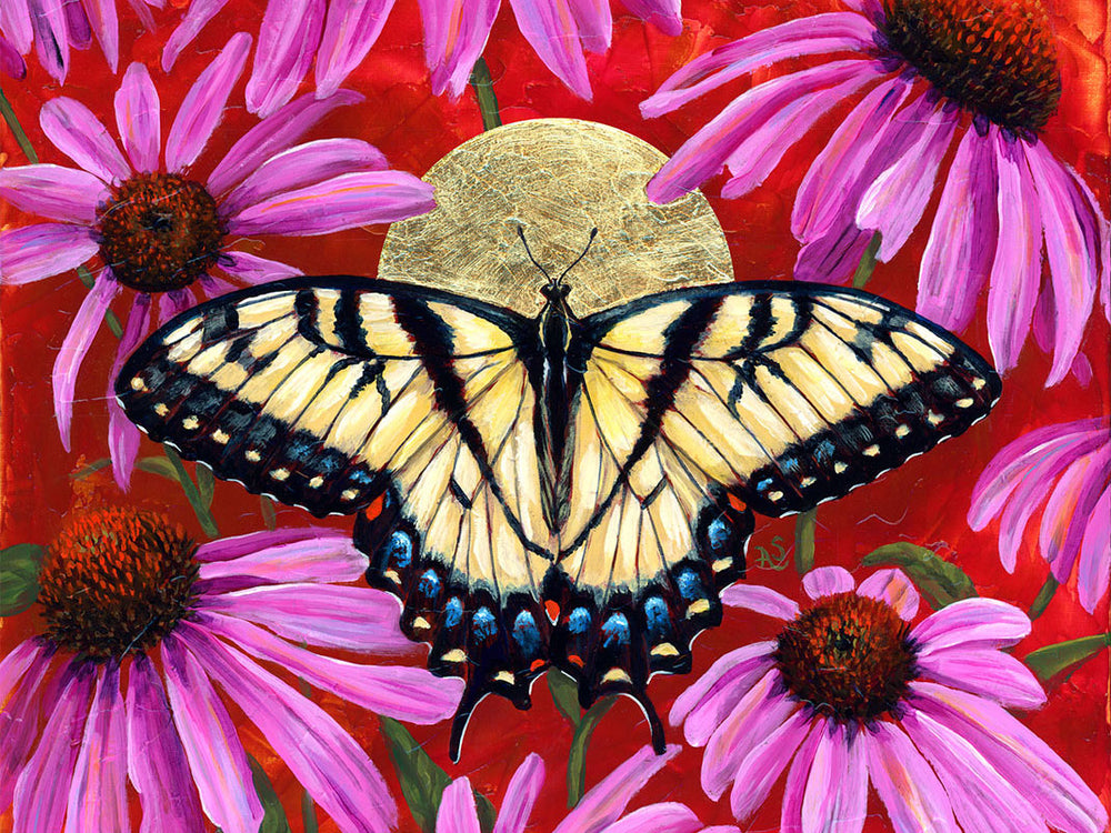 swallowtail butterfly painting by Aimee Schreiber